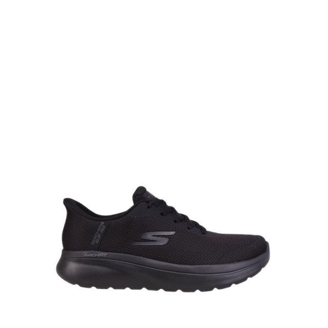 Slip-Ins Go Walk Arch Fit N-Joy Men's Walking Shoes - Black