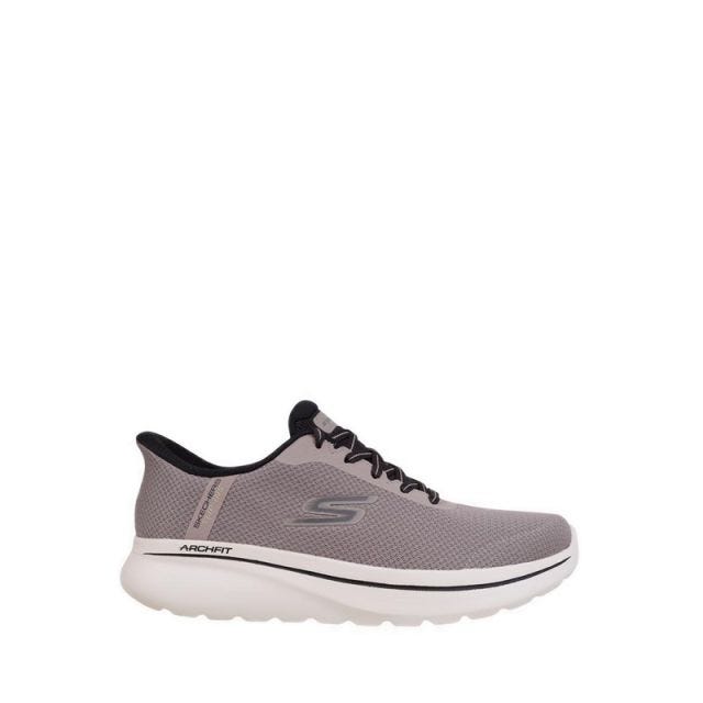Slip-Ins Go Walk Arch Fit N-Joy Men's Walking Shoes - Taupe