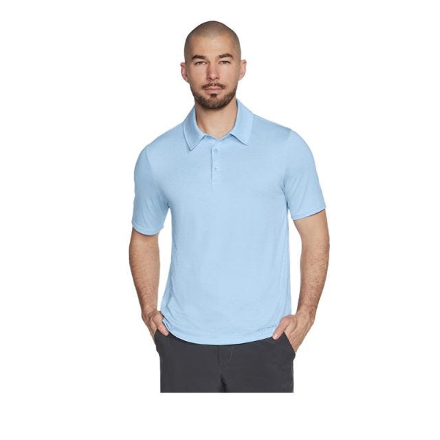 GODRI PREMIER STRIPE POLO MEN'S - NAVY