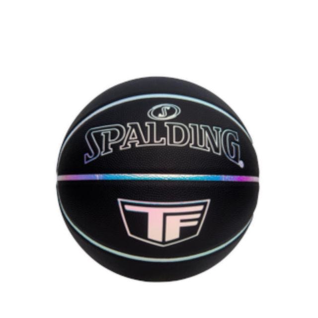 TF Iridescent Logo Size 7 Unisex Basketball - Black