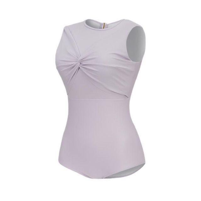Women Asia Fit Rib Shaping One Piece  Purple
