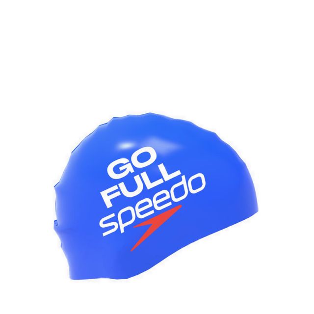 Printed Silicone Go Full  - Blue