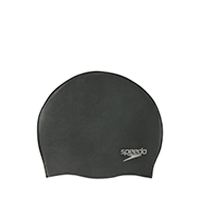 Mould Silicone Adult's Swimming Caps - Black