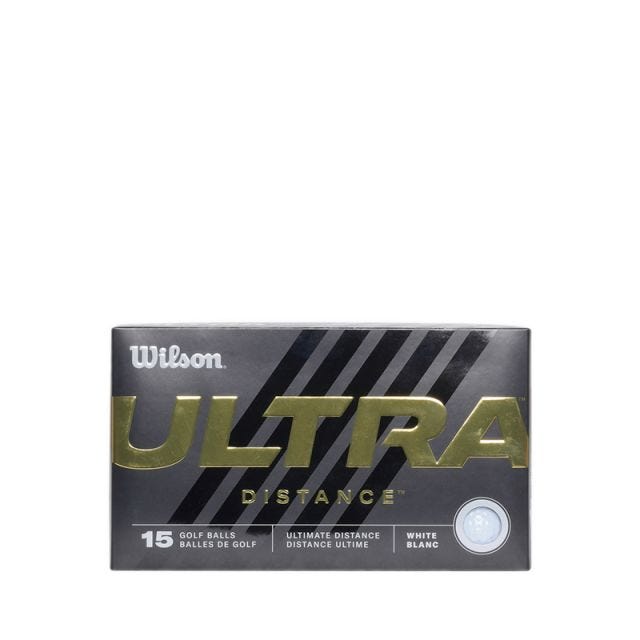 Wilson Ultra Distance 15 Golf Balls Mens - White