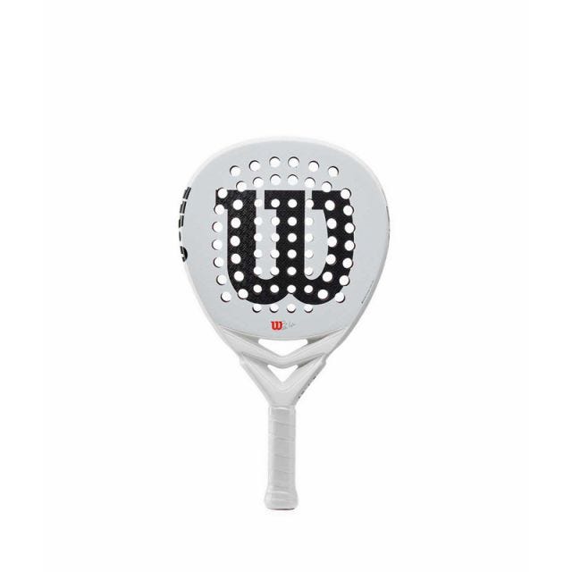 Bela LT V2.5 355 Tear Drop Padel Racket - White/Black