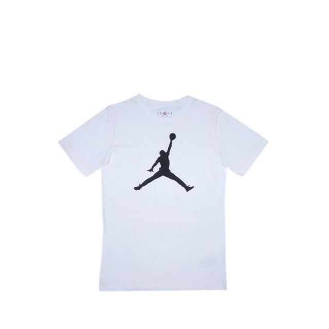Jordan Kids JDB Jumpman Boy's Short Sleeve Tee - White