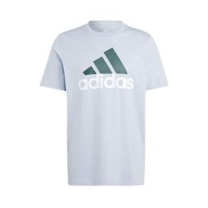 adidas Essentials Single Jersey Big Logo Men's T-Shirt - Wonder Blue