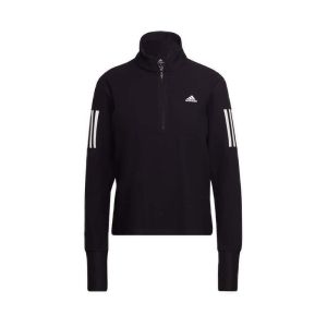 Adidas Own the Run Running 1/2 Zip Women's Sweatshirt - Black