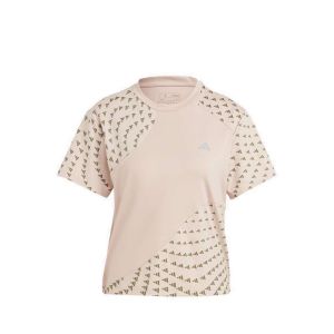 Adidas Run It Brand Love Women's T-Shirt - Wonder Taupe