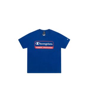 Champion Men's Graphic Logo Tee - Blue