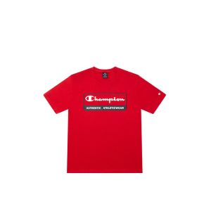 Champion Men's Graphic Logo Tee - Red