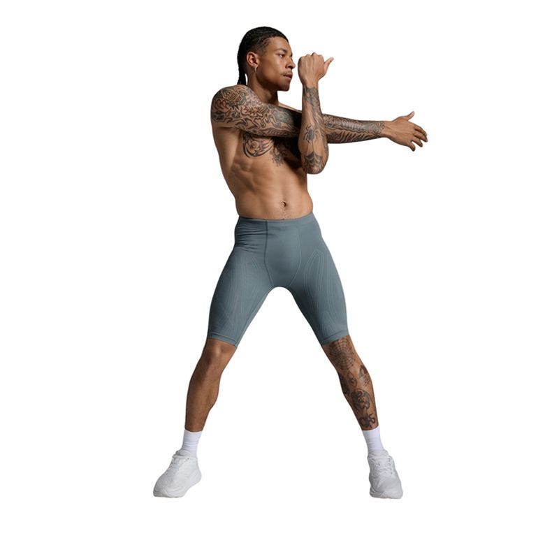 Men's Light Speed Compression Shorts - Grey