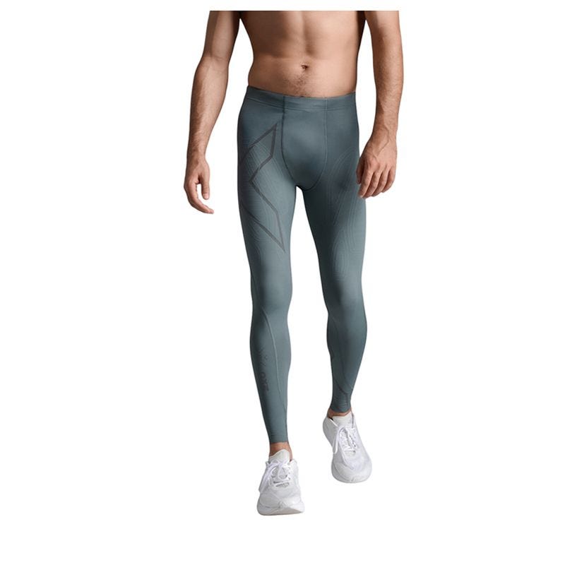 Men's Light Speed Compression Tights - Grey