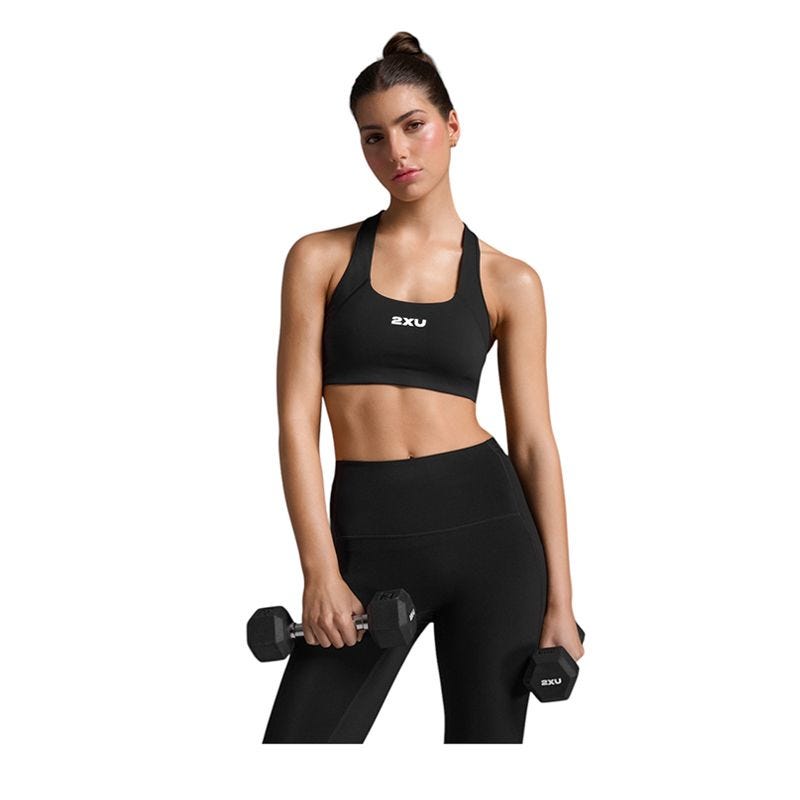 Women's Form Racerback Medium Impact Bra - Black