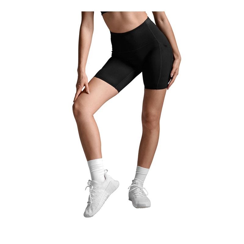 Women's Form Stash Hi-Rise Compression 6 Inch Shorts - Black
