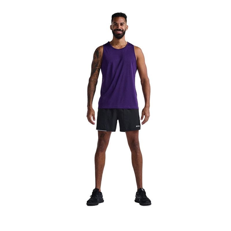 Mens Aero Tank - Purple
