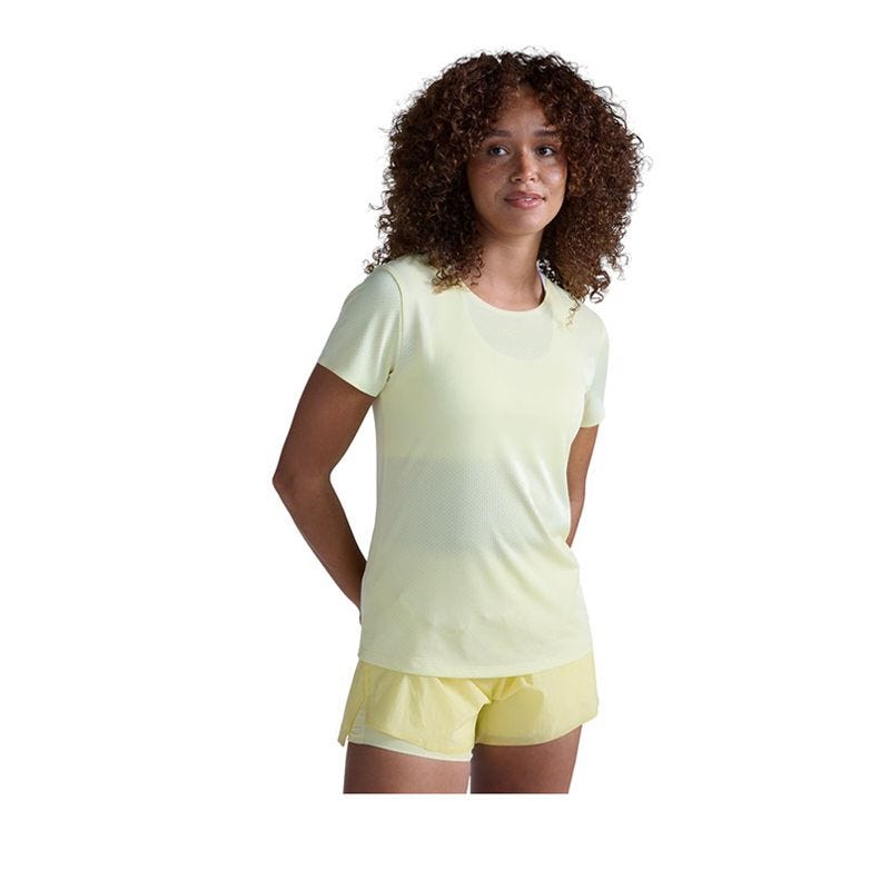 Womens's Light Speed Tech Tee - Lemon