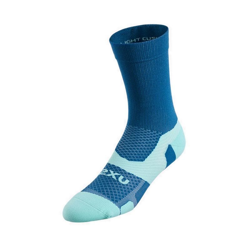 Unisex Vectr Light Cushion Crew Sock - Dark Blue