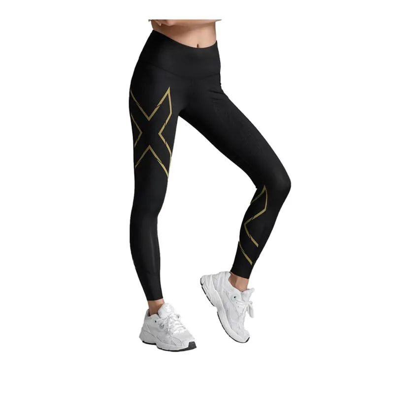 Jual Women's Light Speed Mid-Rise Compression Tights Black