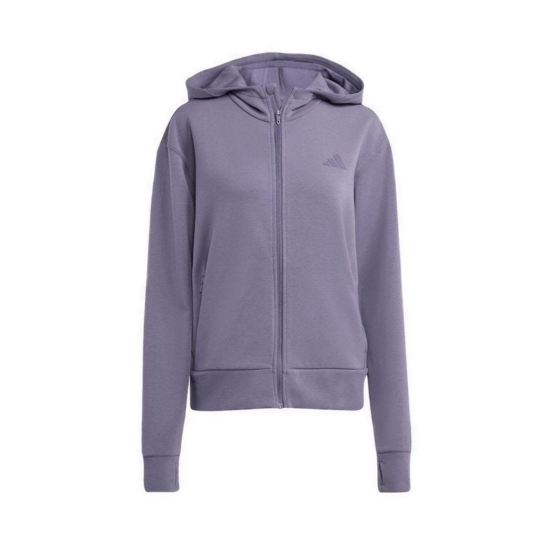 Designed 4 Training Women's Full-Zip Hooded Sweatshirt - Purple