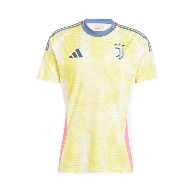 Juventus 24/25 Men's Away Jersey - Pure Sulfur
