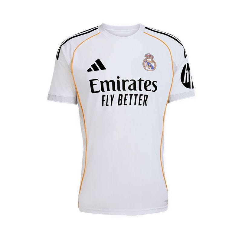 Real Madrid 25/26 Men's Home Jersey - White