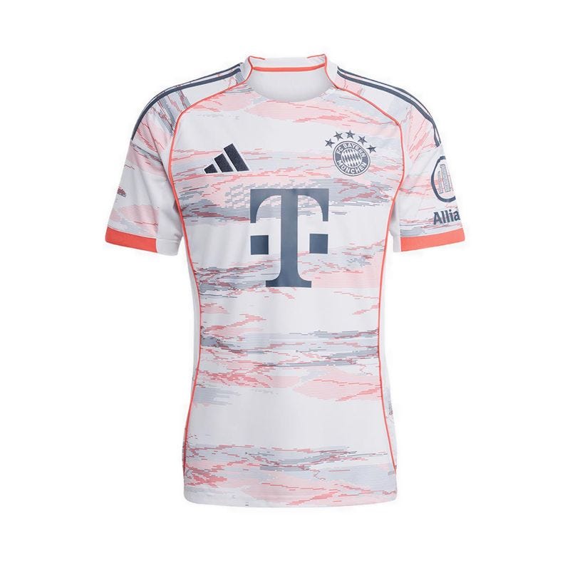 FC Bayern 25/26 Men's Away Jersey - White