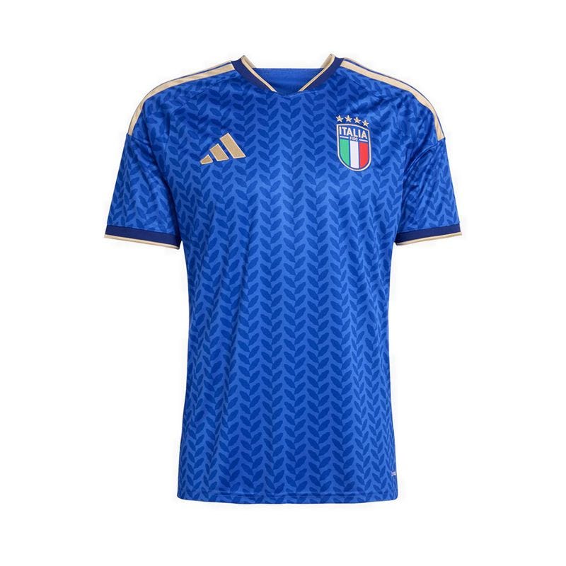 Italy 26 Home Men's Replica Jersey - Bold Blue