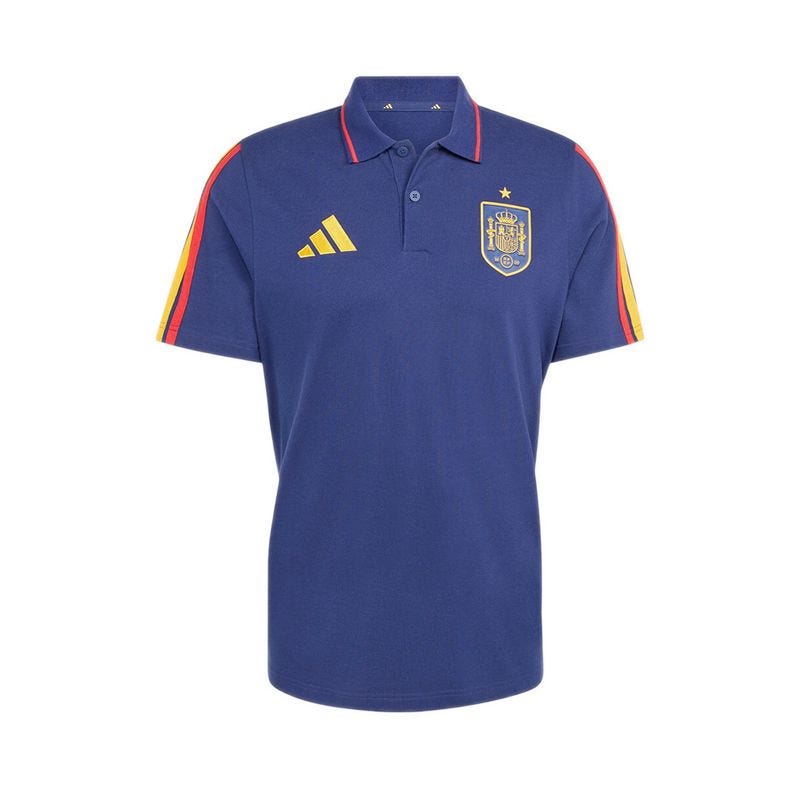 Spain Men's DNA Polo - Dark Blue