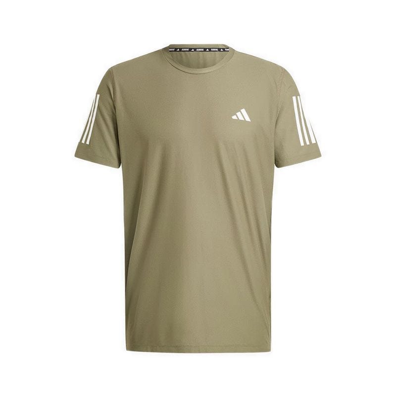 Own the Run Men's T-Shirt - Olive Strata
