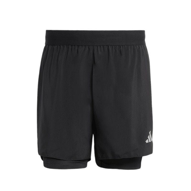 Adi365 Men's Running Essentials 2In1 Shorts - Black