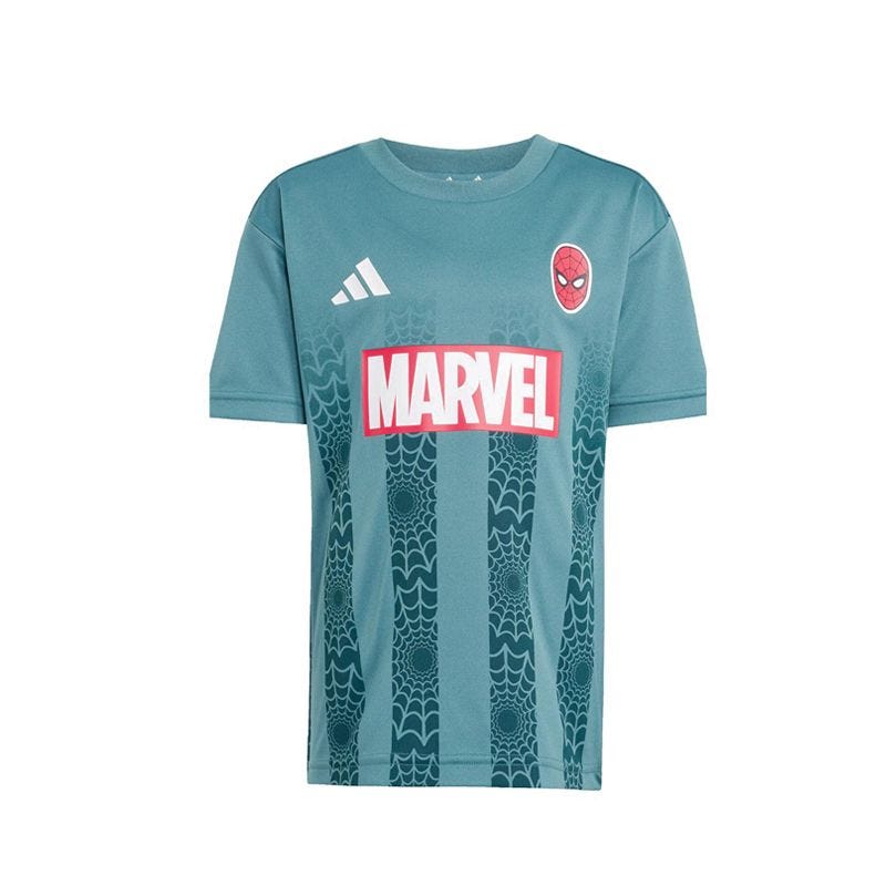 Marvel Spider-Man Unisex Tee Set Kids - Preloved Teal