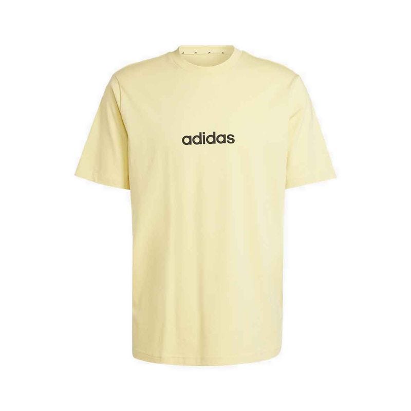 Essentials Linear Single Jersey Men's Tee - Powder Yellow