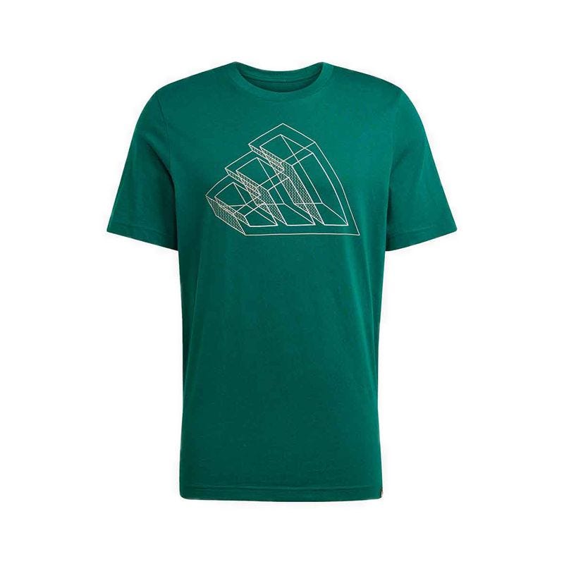 Tech Outline Men's Graphic T-Shirt - Collegiate Green