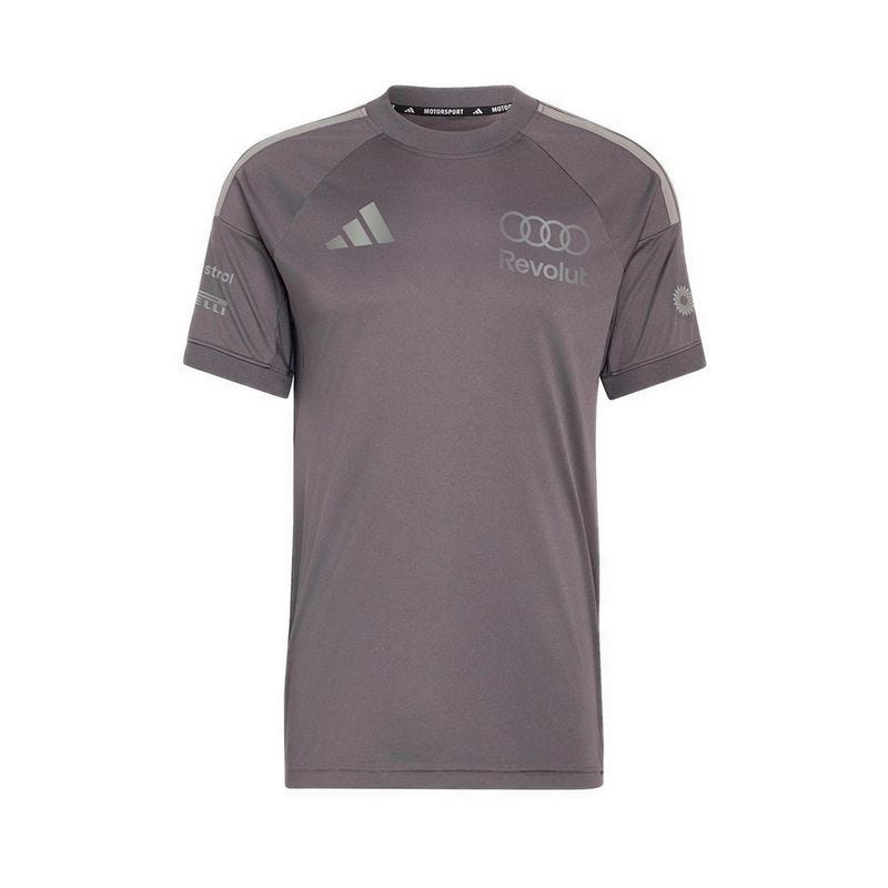 Audi Revolut F1 Team Men's Driver Jersey Replica - Grey Strata