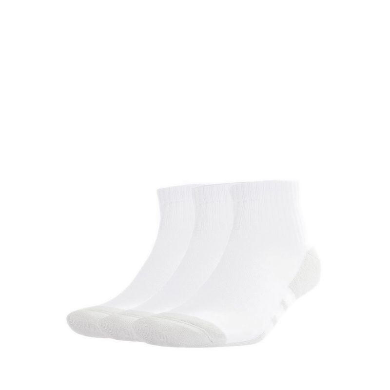 Essentials CLIMACOOL Unisex Quarter Socks 3 Pairs - White