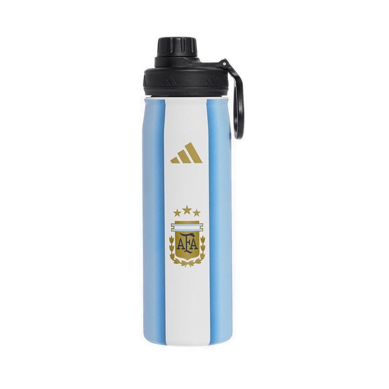 AFA Argentina Unisex Metal Water Bottle
 - White