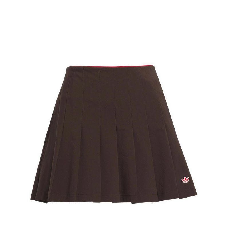 OG Pleated Women's Skort - Dark Brown