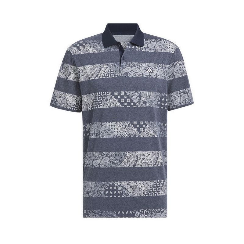 Go-To Printed Polo Men's - Collegiate Navy