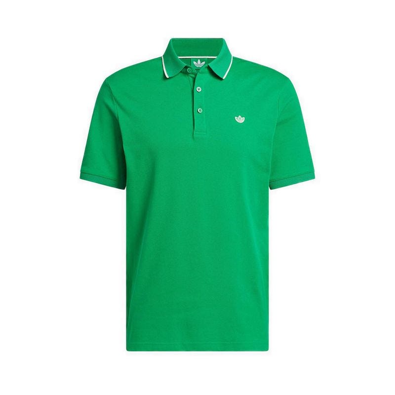 OG Twistknit Trefoil Men's Polo - Green