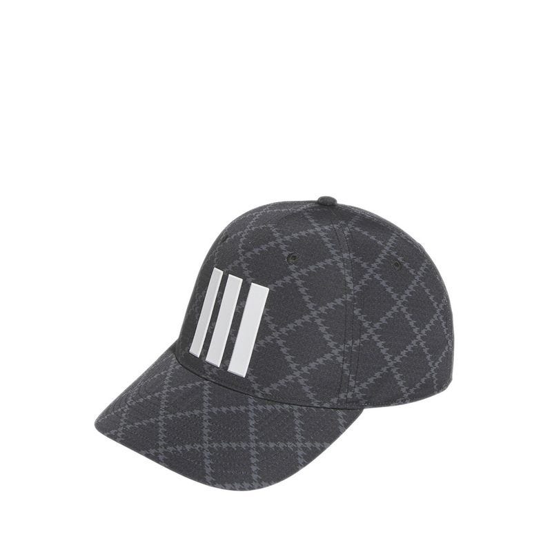 Tour Print 3 Stripes Caps Men's - Black