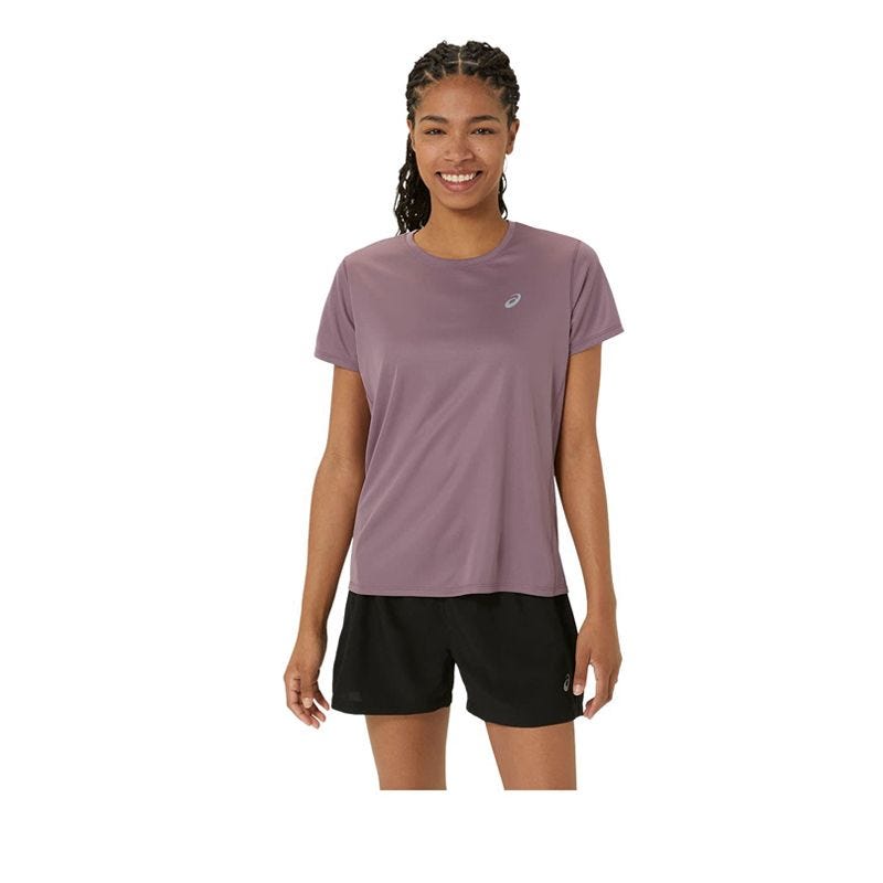 Silver Top Women's Running T-Shirt - Mauve
