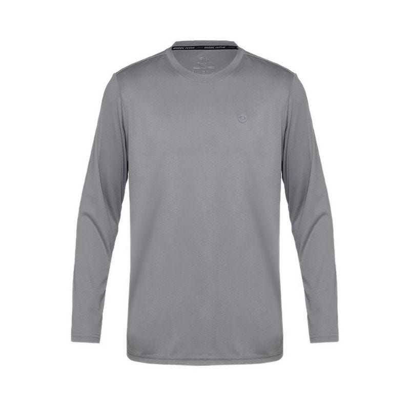 Keegan Men's Longsleeve Tshirt - Grey