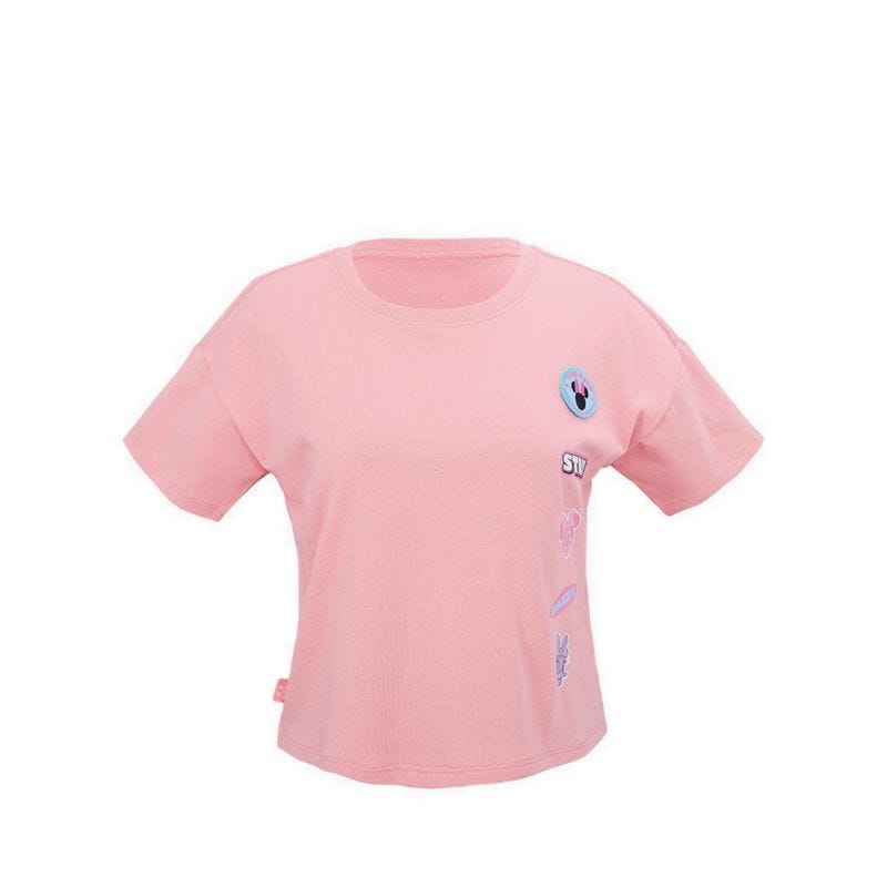 Mickey Girls's Lifestyle T Shirt - White