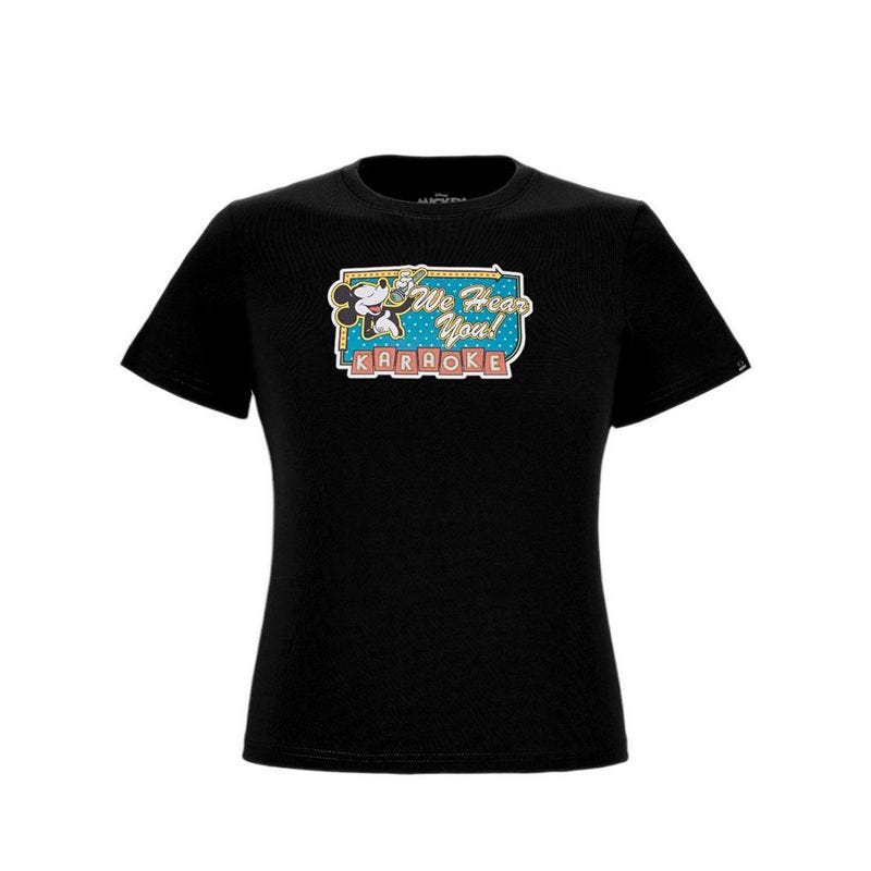 Mickey & Friends Boy's Lifestyle T Shirt - Black