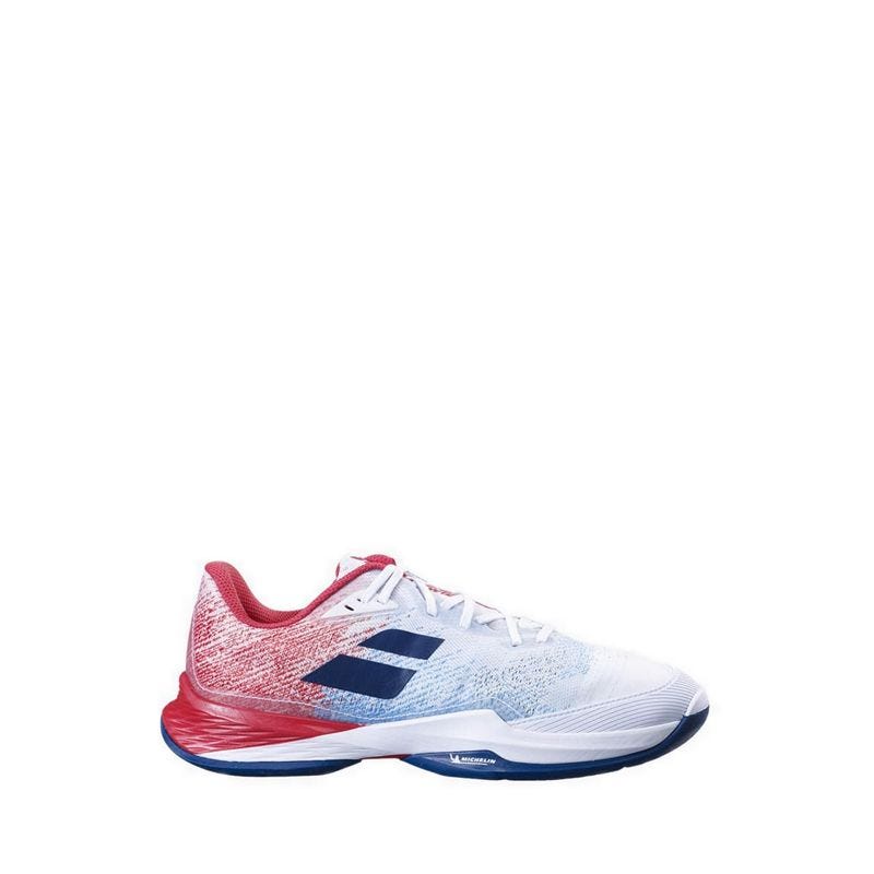 Jet Mach 3 All Court Mens' Tennis Shoes - White/Red