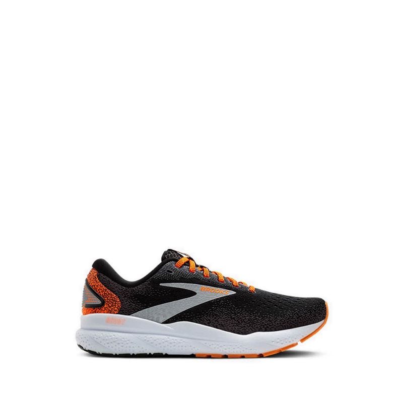 Ghost 16 Men's Running Shoes - Black/Orange/White