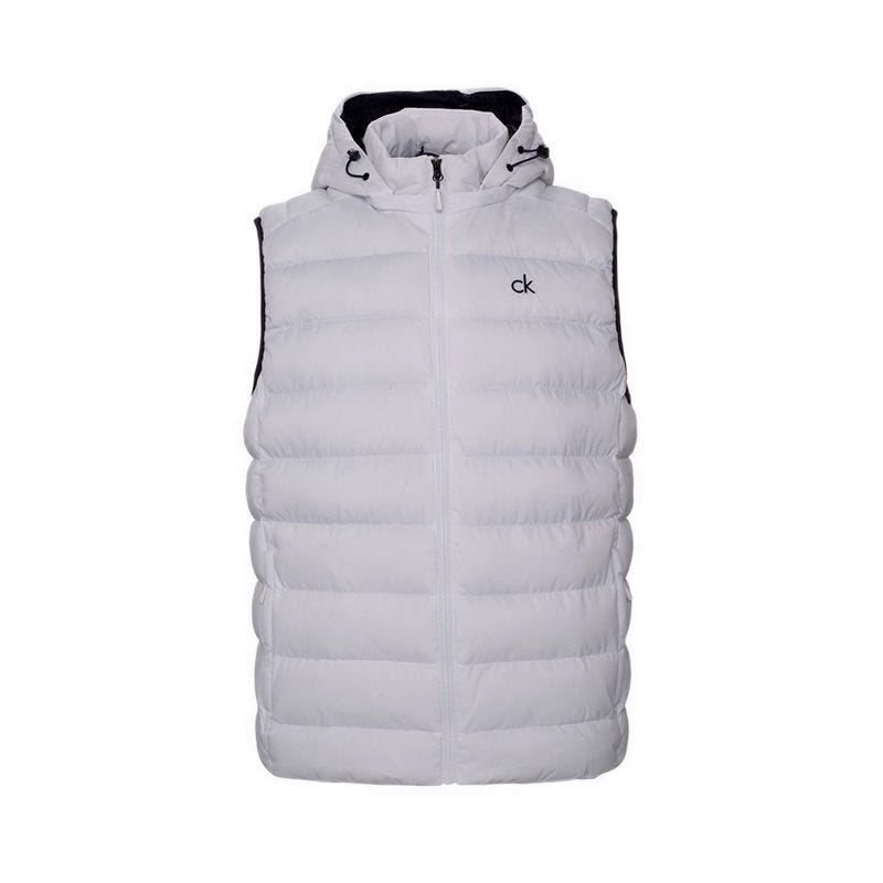 Lightweight San Gabriel Vest Men's Hooded Gillet - White