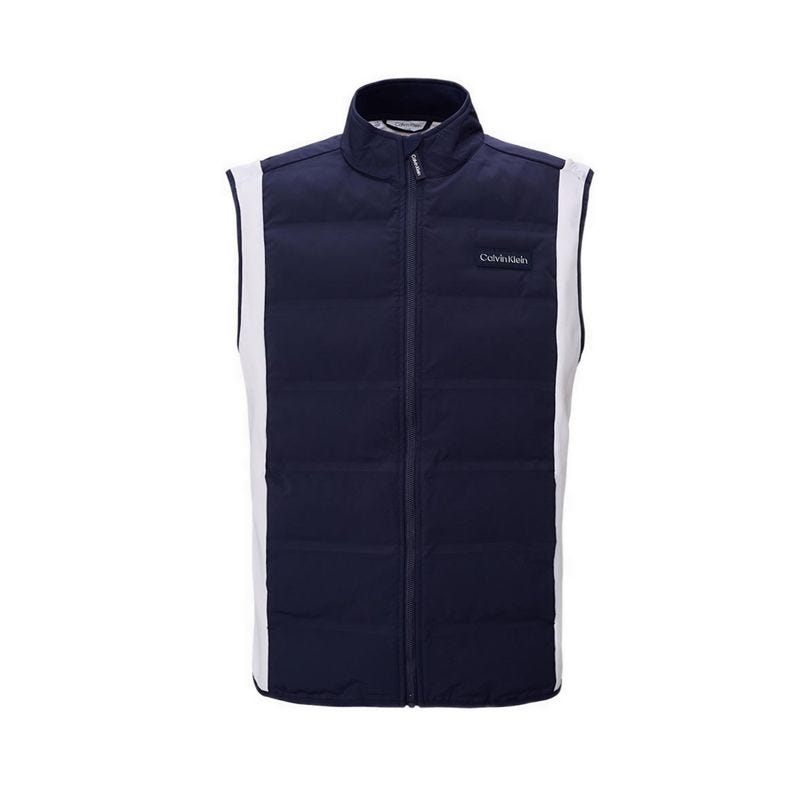 Manning Full Zip Gilet Men's Vest - White