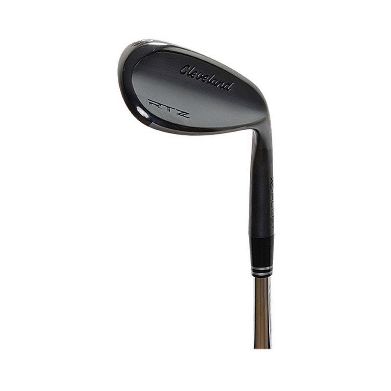RTZ Black Satin Dynamic Gold 56F12 Wedge Mens - Black
